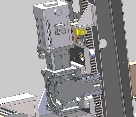 蝸輪蝸桿減速機應(yīng)用3D圖