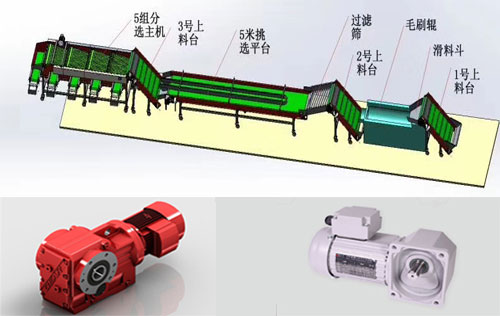 螺旋輸送設(shè)備上專用的直角減速機(jī)、螺旋送料減速機(jī)