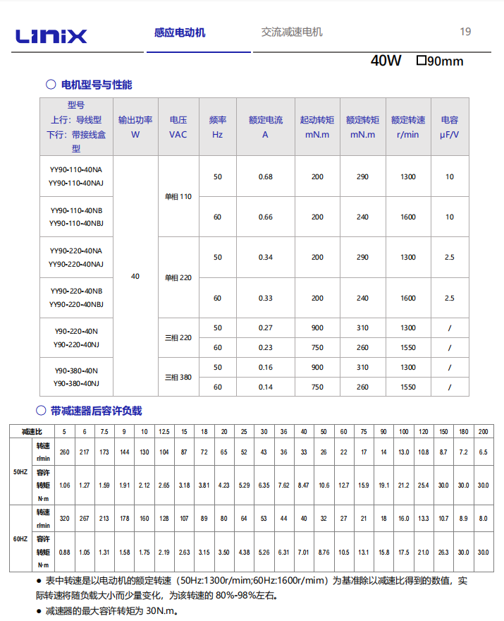 聯(lián)宜微型直角減速電機（實心軸）